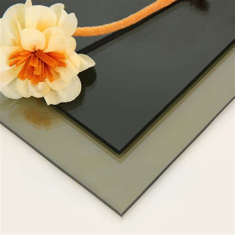 High Quality 5 5mm Light Gray Euro Grey Tinted Float Glass For Building China Grey Tinted