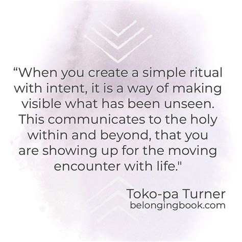 Toko Pa Turner On Instagram When You Create A Simple Ritual With