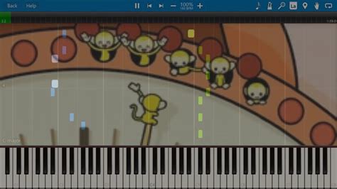 Rhythm Heaven Fever Monkey Watch Piano Sheet Music In The Description YouTube