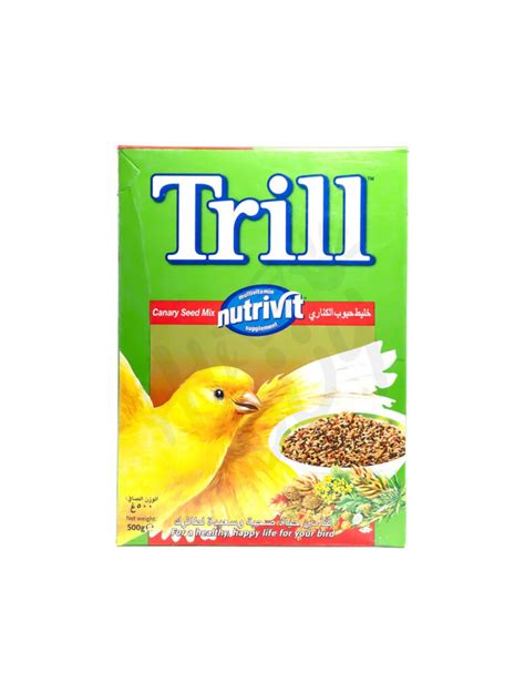 Trill Canary Seed Mix 500g Crazy Pets Store