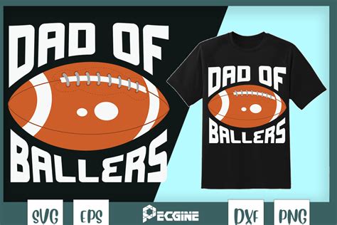 Dad Of Ballers Father Son Graphic By Pecgine · Creative Fabrica