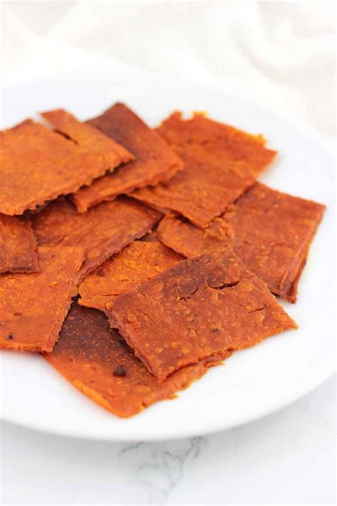 These Sweet Potato Crackers Contain Only A Handful Of Ingredients And