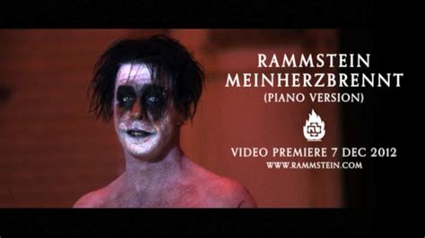 Rammstein Mein Herz brennt - Piano Version on Vimeo