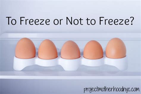 to freeze or not to freeze project motherhood