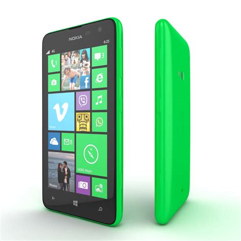 The best and worst phones, in pictures. 3d model nokia lumia 625 smartphone