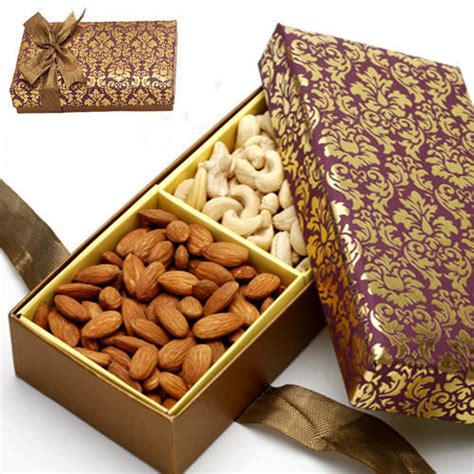 We are masters in providing corporate gift boxes. Dry Fruit Gift Packings - 2 Partition Dry Fruit Gift Pack ...