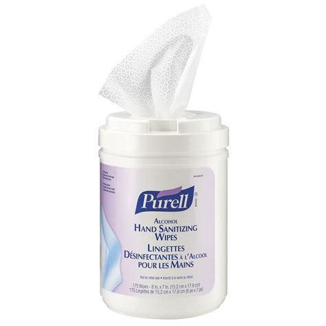 Purell Wipes Alcohol Hand Sanitizing Wipes Antiseptics And Disinfectants