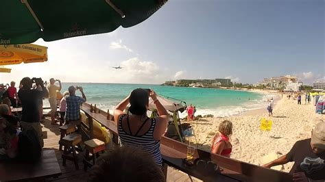 Sunset Beach Bar Sint Maarten Youtube