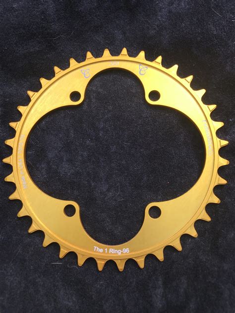Shimano Xt Chainring 36t Gold Single Speed Cogs Narrow Wide Chainrings