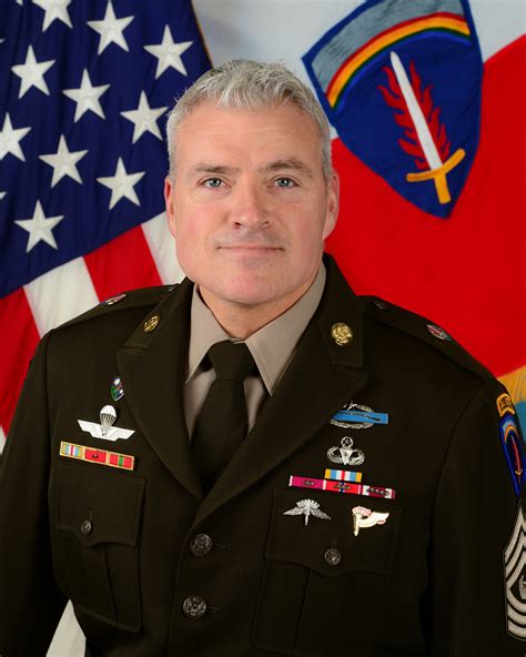 Command Sergeant Major Us Army Europe And Africa Leaders Article View