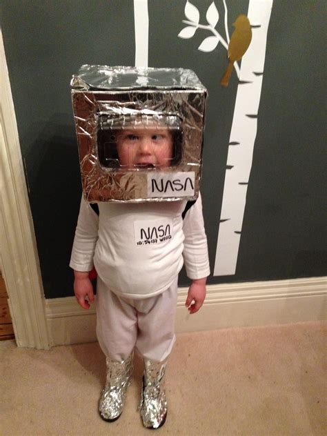 Nasa Little Spaceman For Alien Day Dressing Up At Nursery An Old Beer