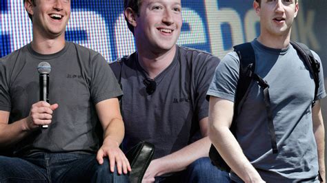 Facebook Ceo Mark Zuckerberg Wears The Same Clothes Every Day Photos