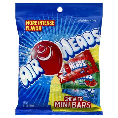 Airheads Chewier Mini Candy Bars Shop Candy At H E B