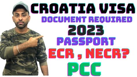 Croatia Work Visa Documents Required 2023 Croatia Work Permit Update