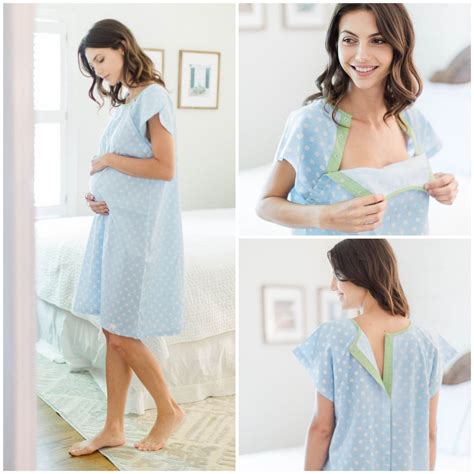 Maternity Labor Delivery Nursing Hospital Gown Gownie By Etsy