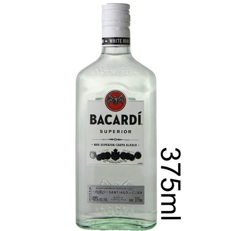 Bacardi Superior Rum Half Bottle 375 Ml Marketview Liquor