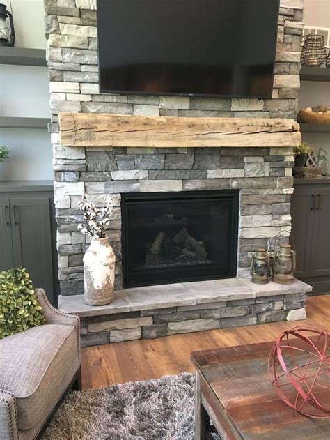 Modern fireplaces vary in heat efficiency, depending on the design. 30+ Beautiful Stone Veneer Wall Design Ideas - COODECOR ...