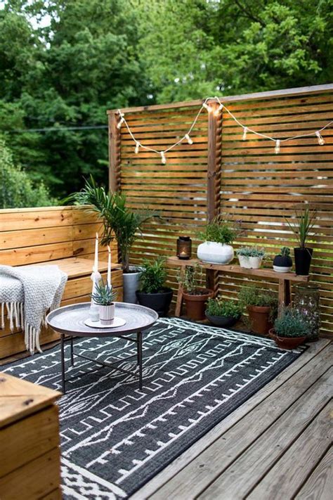 Modern Bohemian Garden Style For Small Backyard Homemydesign