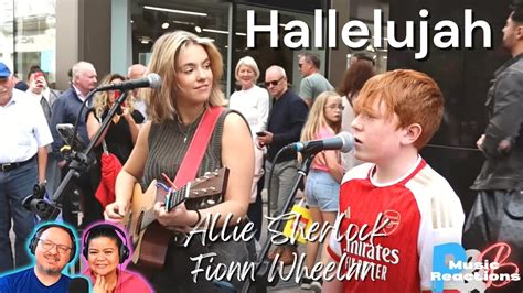 Allie Sherlock And Fionn Whelan Hallelujah Busking Cover Couples