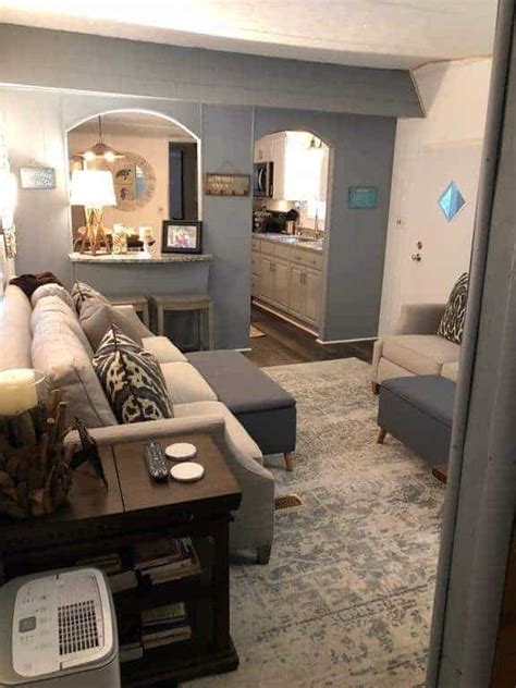25 Awesome Single Wide Mobile Home Living Rooms