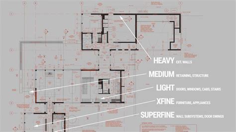 Lineweight Guide In 2022 Architecture Drawing Plan Architecture