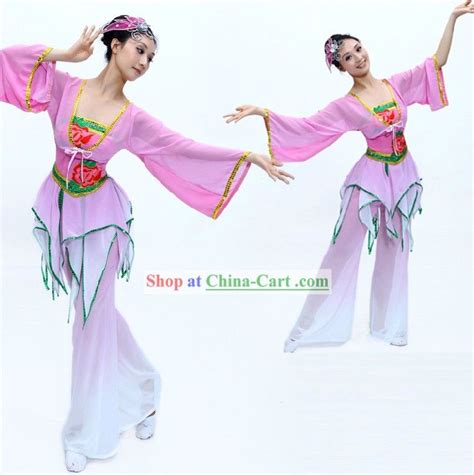 Chinese Classical Dance Costumes And Headpiece For Women Dance Costumes Chinese Princess