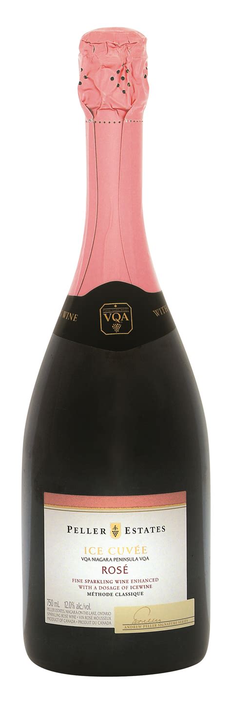 Serve slightly chilled for a… Peller Estates Ice Cuvée Méthode Classique Rosé Expert ...