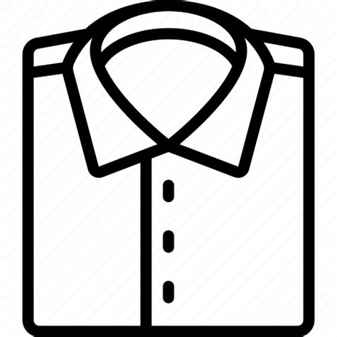 Folded Shirt Fashion Style Attire Icon Download On Iconfinder