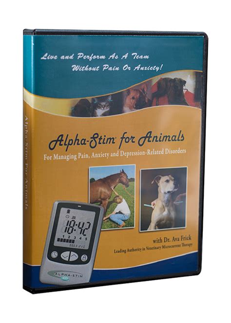 Alpha Stim For Animals Dvd Dr Ava Frick