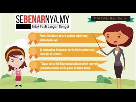 Tidak pasti jangan kongsi (kesan dan cara menentusahkan maklumat palsu). Tidak Pasti Jangan Kongsi - Kisah Ana & Mimi - PI1M Felda ...