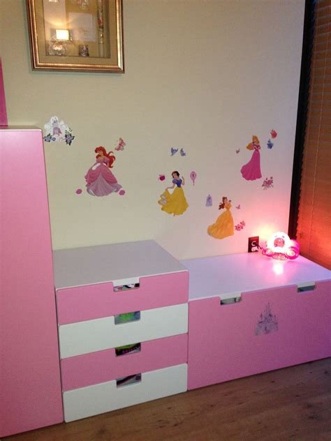 If you are in the market for some type of princess furniture there are enough possibilities in regard to furniture. Disney Princess toddler bedroom (ikea furniture ...