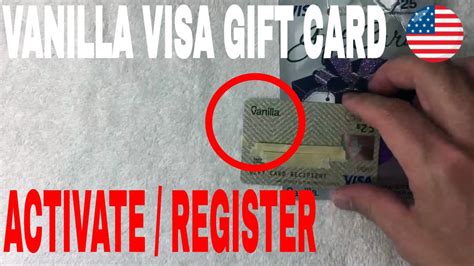 How To Activate And Register Vanilla Visa Gift Card YouTube