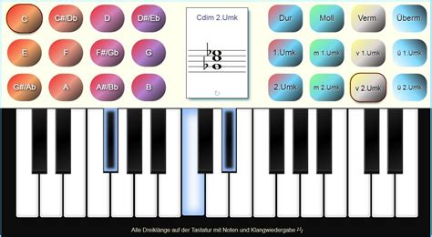 Maybe you would like to learn more about one of these? Alle Dreiklänge auf der Tastatur mit Noten und Klangwiedergabe 🎶 | Noten, Klaviernoten lernen ...