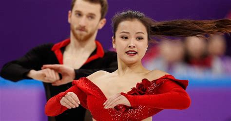 Olympic Figure Skater Yura Min Suffers Wardrobe Malfunction Handles It