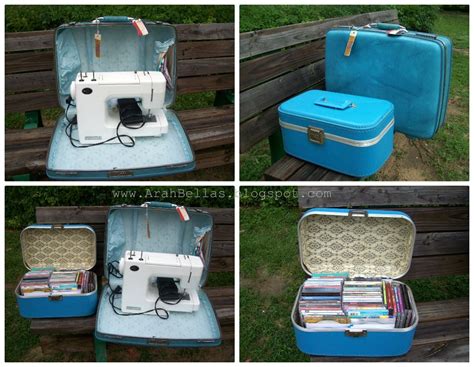Arahbellas Thriftaholics Repurposing Vintage Suitcases Vintage
