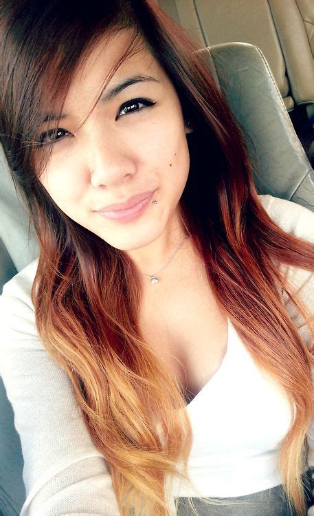 Dimensional rose gold i created because it multifaceted. colors :: finally a nice asian ombre | Asian ombre hair ...