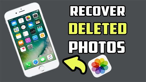 How To Recover Deleted Photos From Iphone Without Backup Youtube