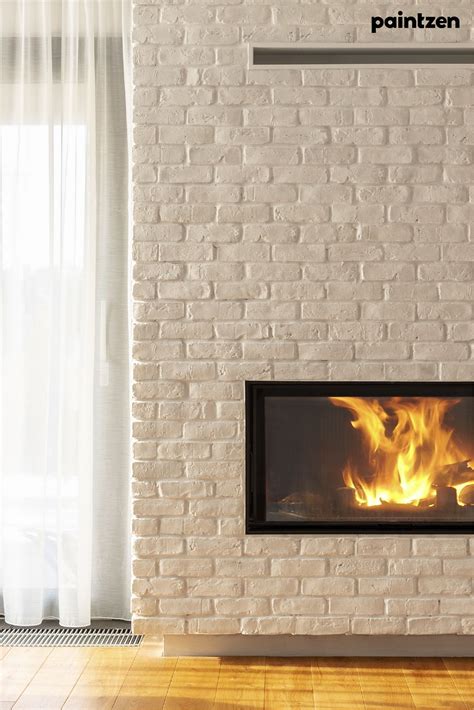 How Do You Pick The Best Paint For A Brick Fireplace In 2020 Brick