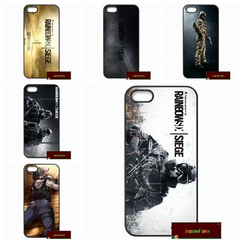 Rainbow Six Siege Characters Cover Case For Iphone 4 4s 5 5s 5c 6 6s