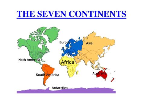 Ppt The Seven Continents Africa Africa Is The Second