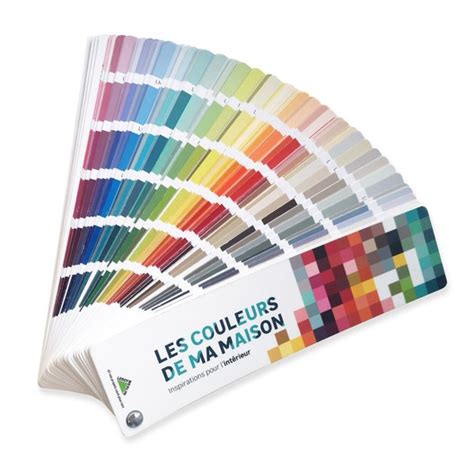 Peinture acrylique de finition satinée pour un bon rapport qualité prix, produit. Nuancier Peinture envie et luxens, "les couleurs de ma ...