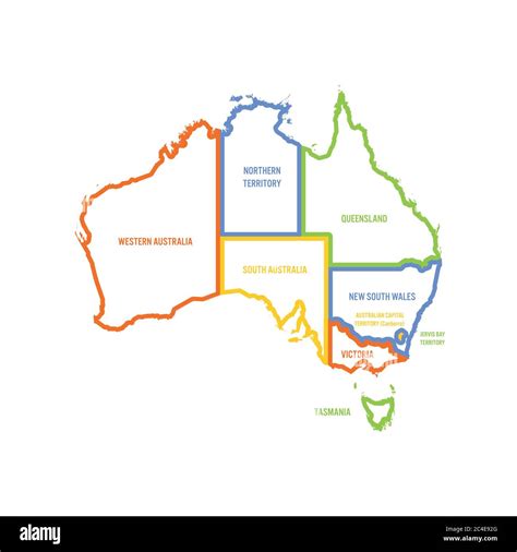 Share About Australia Map States Cool Nec