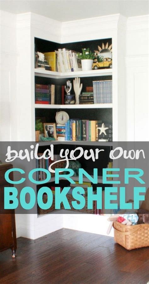 See more ideas about bookshelves, corner bookshelves, home. DIY corner bookshelf. | For the Home | Pinterest