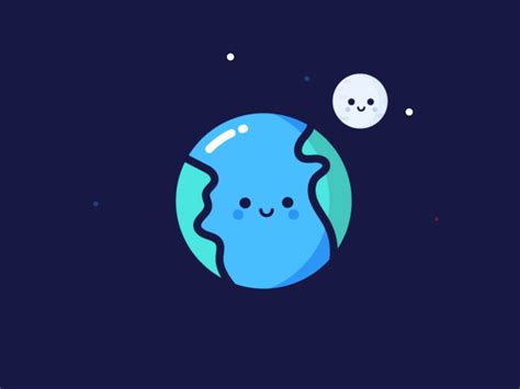My face when browsing cat reaction gifs. MBE Earth by Charles Patterson on Dribbble
