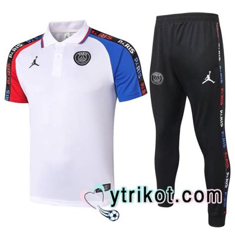 Weitere ideen zu herren anzug schwarz, anzug, anzug herren. Fußball Poloshirts Paris PSG Jordan + Hose Weiß Blau Rot ...
