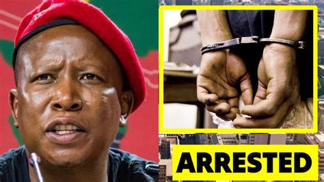 Julius Malema Might Be Arrested Because Of This Crime Will Malema
