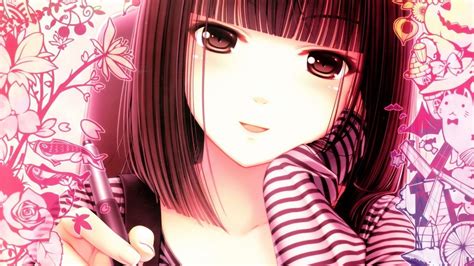 Pink Anime Wallpaper Pink Head Anime Wallpapers Wallpaper Cave
