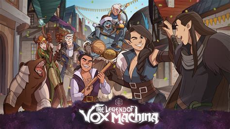 The Legend Of Vox Machina Animated Series The Critical Role Tv Show