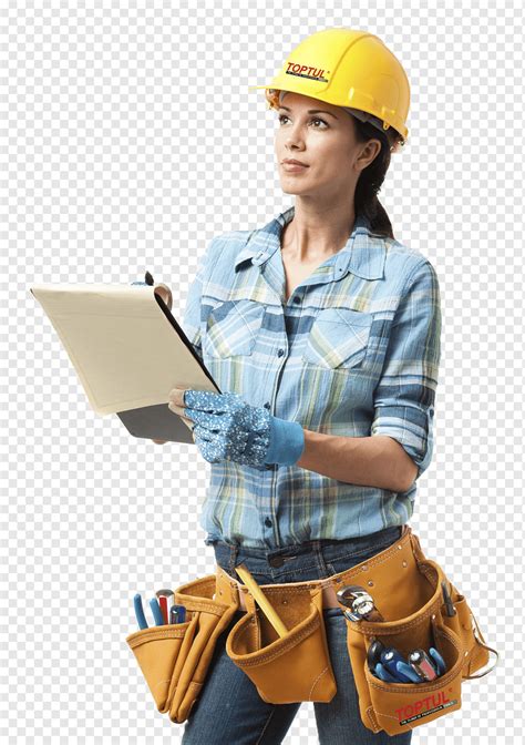 Female Engineer At Work General Contractor Architectural Engineering