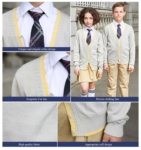 Unique Designs School Uniform Japanese School Uniform Cardigans